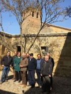 Bárcena de Campos acondiciona el claustro del Convento de los Basilios para un uso social y cultural