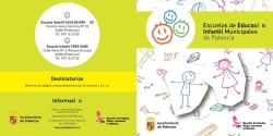 Abierto el plazo de inscripción para el curso 2017/2018 de las Escuelas Infantiles Municipales de Cres Sanz y Casilda Ordoñez