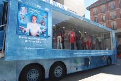 La caravana de la salud apadrinada por Ferran Adrià, llega a Palencia