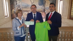 El Alcalde se compromete con la organización de la XXXVIII Marcha Aspanis a colaborar en lograr el objetivo de superar los 24.000 euros de recaudación