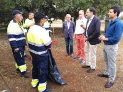 Los primeros 79 trabajadores contratados con cargo al V Plan Municipal de Empleo iniciaron sus labores en la jornada de hoy