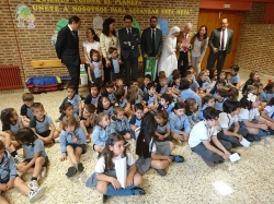 El colegio Corazón de María ha sido distinguido por Ecovidrio como el más reciclador de toda Castilla y León