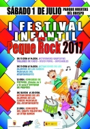 El parque Huertas del Obispo acogerá el 1 de julio el I Festival Pequerock organizado por Concejalía de Juventud y Escuela de Rock