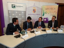 Ayuntamiento de Palencia y EspañaDuero colaboran para fomentar la emancipación y el acceso de los jóvenes a su primera vivienda