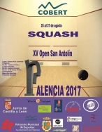 Palencia acogerá el XV Open Nacional de Squash 'San Antolín' del 25 al 27 de agosto