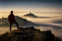 'Caminando por las nubes' de Roberto Perrino se alzó con el primer premio del concurso fotográfico 'Rincones de Palencia' 2017