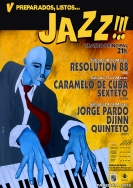 Jorge Pardo Djinn Quinteto, Caramelo de Cuba Sexteto y Resolution 88  forman el cartel de la V edición del ciclo “Preparados, Listos…Jazz!!!"