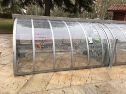 El aparcamiento inteligente para bicicletas de San Pablo ya está a disposición de todos los palentinos de forma totalmente gratuita