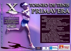 Ayuntamiento, Diputación y Delegación Provincial de Tenis colaboran para organizar el X Torneo de Primavera que será a beneficio de Solidaridad Global