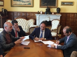 Ayuntamiento, Gas Natural y Asociación de Vecinos del Cristo suscriben un acuerdo de colaboración