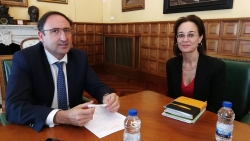 yuntamiento y Universidad de Valladolid trabajarán para el fomento del emprendimiento y la puesta en contacto de empresas y estudiantes
