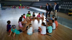El programa 'Pequejuegos' cubre el 100% de las plazas ofertadas y permite que casi 650 familias palentinas concilien de forma más fácil