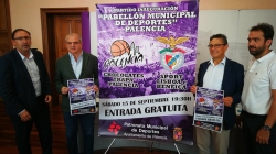El Benfica portugués se enfrentará este sábado al Chocolates Trapa Palencia en el que supondrá el partido de inauguración oficial del Pabellón