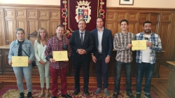 El Alcalde hace entrega de los premios del V Concurso 'Palencia con P' destacando el elevado nivel de todos los participantes en esta edición