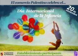 Ocho establecimientos palentinos se apuntan a celebrar el Día Universal del Niño con descuentos y promociones especiales a lo largo de toda la semana