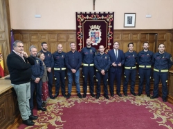 Siete nuevos agentes de extinción de incendios para la Ciudad de Palencia