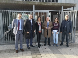 El alcalde de Palencia y el Delegado Territorial de la Junta visitan las Escuelas Municipales Infantiles