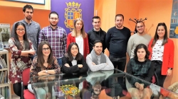 Los 13 jóvenes palentinos integrantes del Plan de Empleo Juvenil refuerzan hasta el próximo mes de junio los servicios municipales