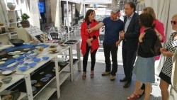Inaugurada la Muestra de Cerámica 'Ciudad de Palencia'