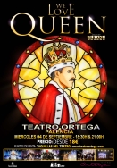 ‘We love Queen’, un show diferente para fanáticos de la banda, vendrá al Ortega en las fiestas de San Antolín