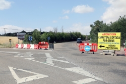 La Diputación cierra al tráfico la carretera PP- 9001 de acceso al Monte el Viejo