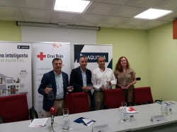 Agua de confianza para cuidar  el planeta, entre AQUONA y Cruz Roja Española en Castilla y León