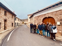 La Diputación invierte cerca de 735.000 euros en el arreglo de la carretera PP-2123, entre Porquera de Santullán y Salinas de Pisuerga