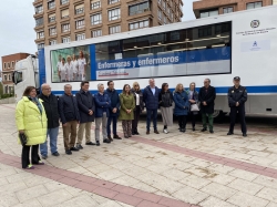Palencia recibe la mayor campaña de visibilidad enfermera de la historia