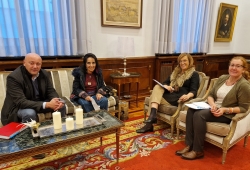 La Diputación estudiará colaborar con el ayuntamiento de Frechilla en diversos proyectos del municipio