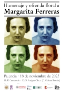 Homenaje a la poeta del 27´ Margarita Ferreras en Palencia