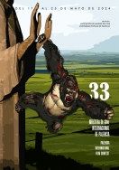 Un diseño de Alberto Esteban Olano ilustra el cartel anunciador de la 33 Muestra de Cine Internacional de Palencia