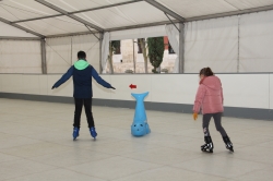 Una pista de patinaje de hielo sintético dirigida al público familiar llega a Palencia