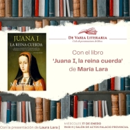 El ciclo de presentaciones de libros ‘De Varia Literaria’ de la Diputación acoge este miércoles la obra ‘Juana I, la reina Cuerda’