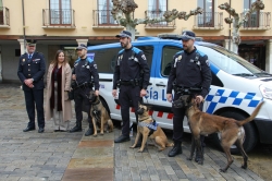 La Policía Local de Palencia pone en marcha la Unidad Canina (UICAN)