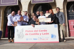 El Mesón Maryobeli de Valladolid gana el Concurso Platos del Cerdo de Castilla y León celebrado en Palencia
