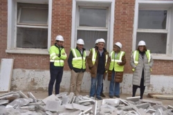 Iniciada la fase de demolición de las obras de construcción del nuevo Complejo Universitario Dacio Crespo