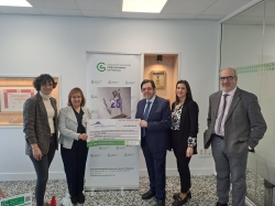 Tanatorio de Palencia con la Asociación Española Contra el Cáncer en Palencia.