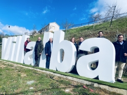 Villalba de Guardo mejora las condiciones de acerado y calzada con baldosa hidráulica con ayuda de la Diputación de Palencia