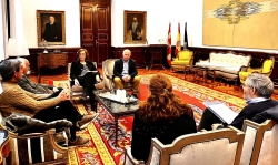 La Diputación estudia colaborar con el Ayuntamiento de Perales para solucionar el problema de la calidad del agua de consumo
