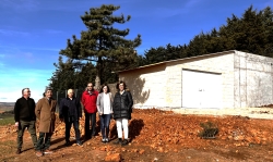 La Diputación invierte 25.000 euros en la construcción de un depósito en Prádanos de Ojeda