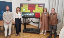 Los Sitios Cluniacenses palentinos protagonizan una nueva acción promocional de la Diputación