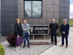 La Diputación de Palencia respalda el compromiso con el medio rural y el valor empresarial que representa Plaspisa