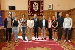 El delegado del Gobierno en Castilla y León, Nicanor Sen Vélez, visita Palencia