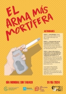 La Diputación de Palencia colabora con la AECC en las actividades organizadas para conmemorar este viernes el Día Mundial Sin Tabaco