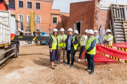 Las obras de construcción del nuevo Complejo Universitario Dacio Crespo marchan según los plazos previstos