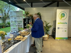 'Alimentos de Palencia' presente en la muestra en la Somió Park