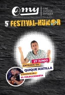 El “repartidor del humor” Quique Matilla actúa este jueves en OMY