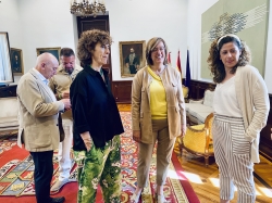La artista Sally Gutiérrez becada en la Primera Edición del Premio Residencia Caneja 2024 con el proyecto ‘CARI CARRIÓN’ financiado por la Diputación