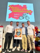 La Diputación colabora con el Club Deportivo Entresierras para la celebración de la Vuelta Ciclista a Castilla y León sub23