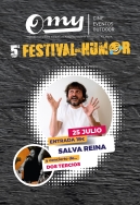 El actor Salva Reina trae este jueves a OMY su show ‘Prohibido echarle cacahuetes al mono’